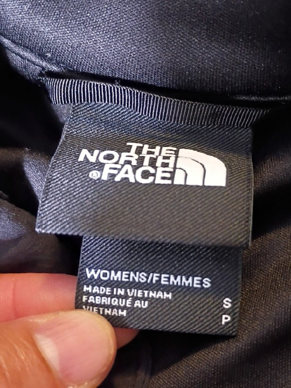 The North Face Black Quilted Snap Pullover - Picture 10 of 12
